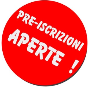 Pre-Iscrizioni Aperte